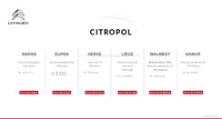 Desktop Screenshot of citropol.be