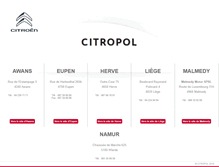 Tablet Screenshot of citropol.be
